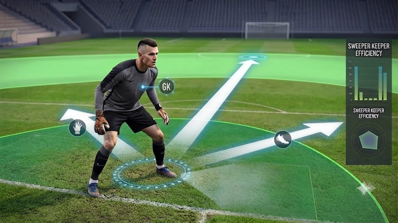 Thủ môn quét Sweeper Keeper: Điểm tựa hay con dao hai lưỡi?