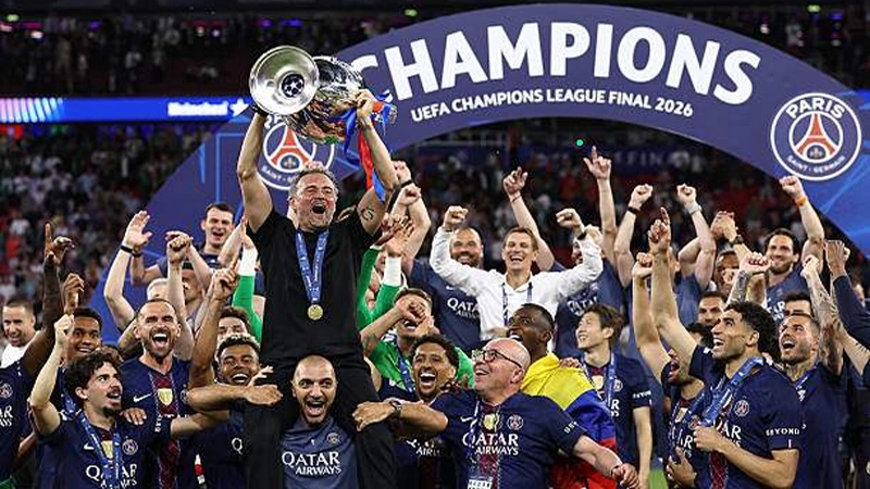 PSG vô địch C1