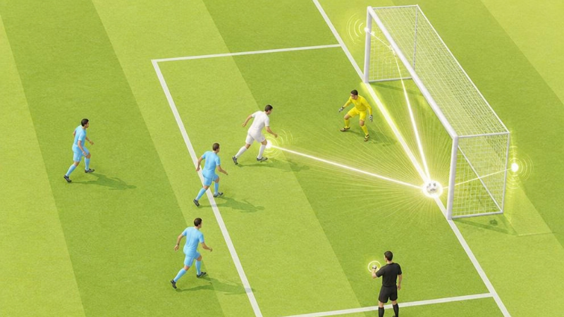 Tại sao công nghệ goal-line cực kỳ chính xác và không thể sai?